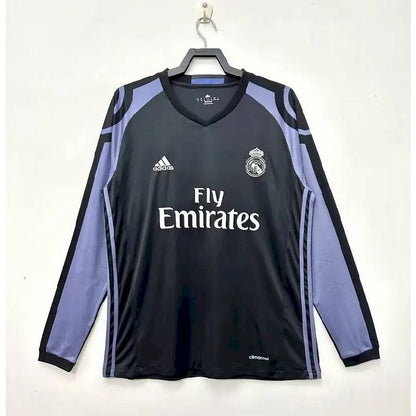 Camisa Retro III de Manga Comprida do Real Madrid 2016/17