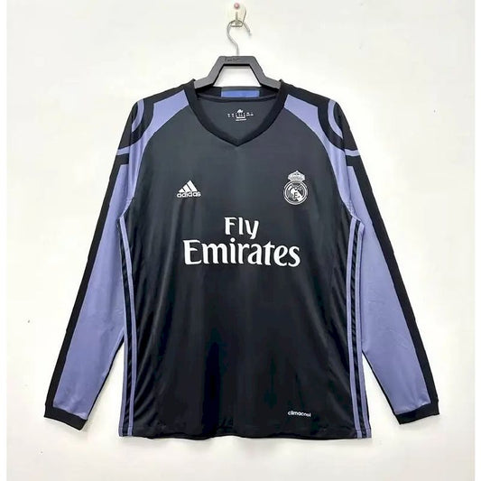 Camisa Retro III de Manga Comprida do Real Madrid 2016/17