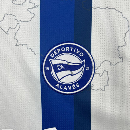 Deportivo Alavés 2025/26 Home Jersey