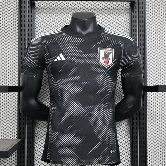 Camisa preta do Japão 2024/25, versão para jogadores