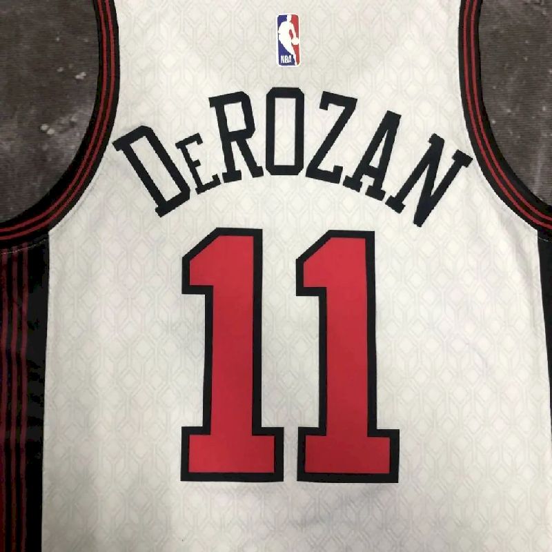 Camisa Masculina Demar DeRozan Branca – Edição Cidade