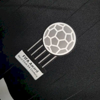 Camisa retrô de manga comprida reserva do Real Madrid 2006/07