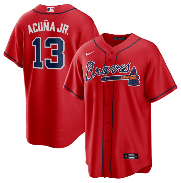 Atlanta Braves Red Fan