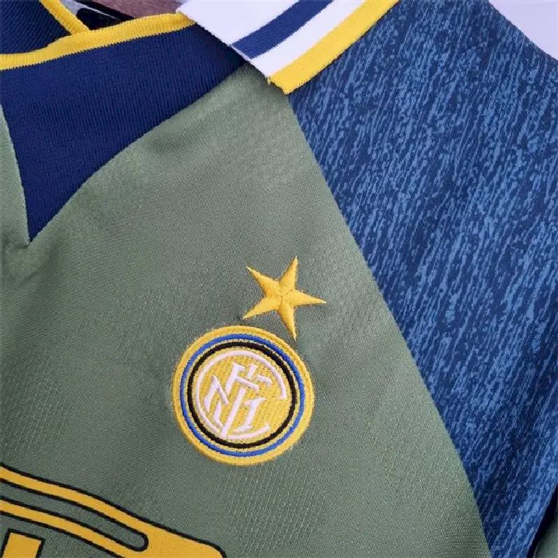 Camisa retrô reserva do Inter de Milão 1995/96