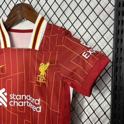 Kids Liverpool 2024/25 Home Kit