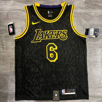 Camisa LeBron James Black Mamba versão masculina de jogador