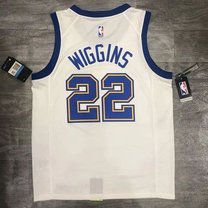 Andrew Wiggins Men’s White Player Version Jersey – Classic Edition