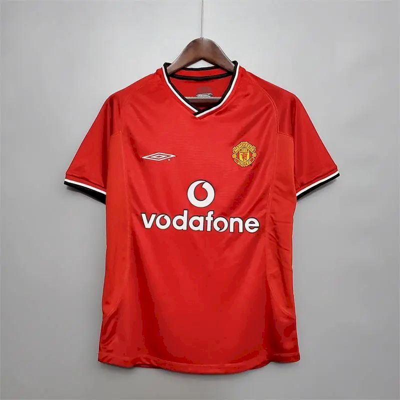 Camisa retrô do Manchester United 2000/01