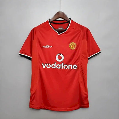 Camisa retrô do Manchester United 2000/01