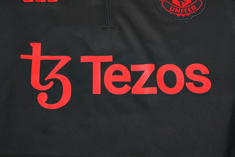 Suéter e calça adulto Manchester United 2023/24 com zíper 902