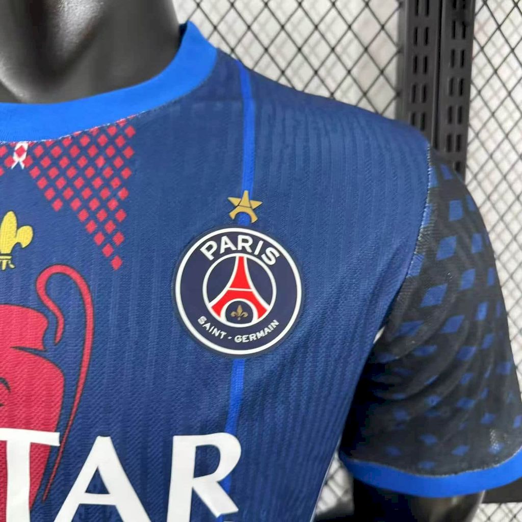 Paris Saint-Germain 2025/26 Champions Jersey Player Version 2