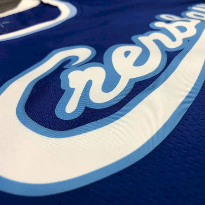 Camisa masculina Kobe Bryant azul versão jogador – Retro Classic Joint Edition