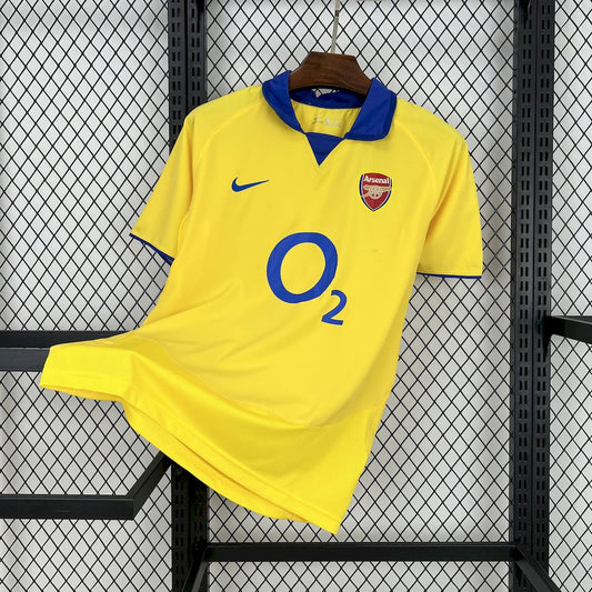 Camisa retrô reserva do Arsenal 2003/05