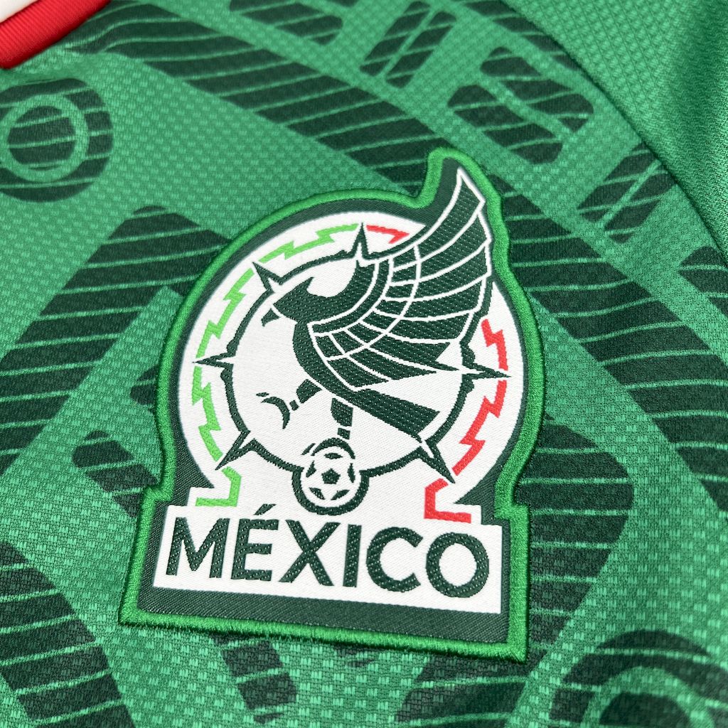 Men's Mexico 2026 World Cup Home Long Sleeve Jersey