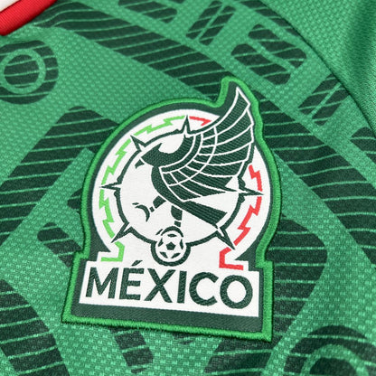 Men's Mexico 2026 World Cup Home Long Sleeve Jersey