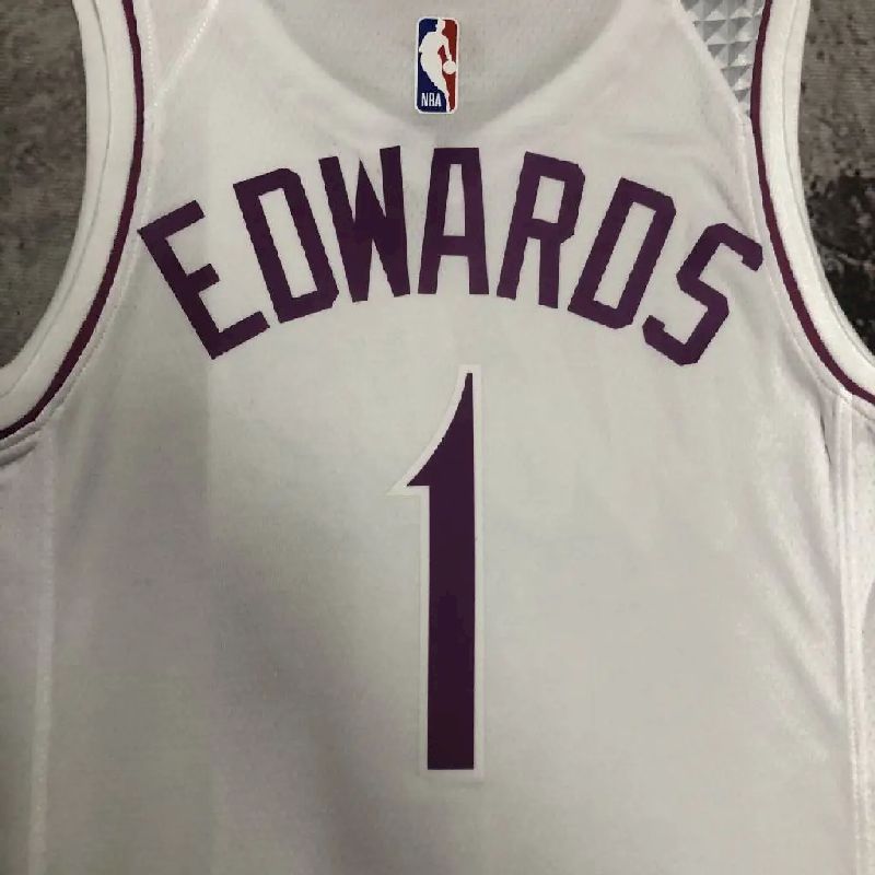 Camisa branca masculina Anthony Edwards Team
