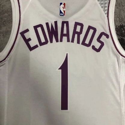 Camisa branca masculina Anthony Edwards Team