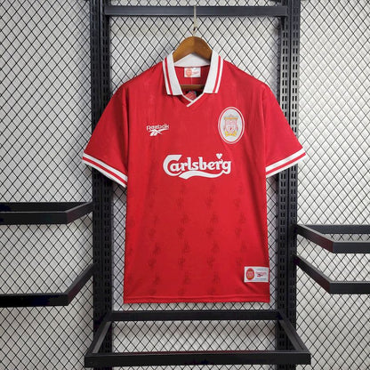 Camisa retrô do Liverpool 1996/97
