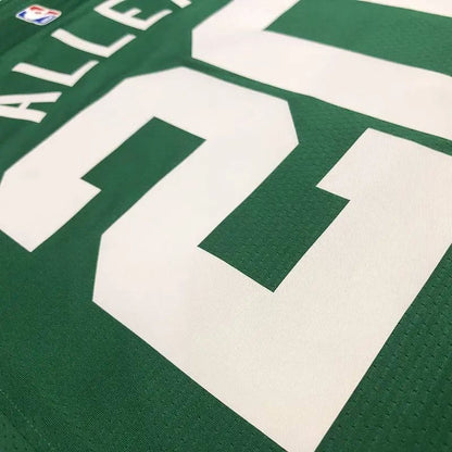 Camisa masculina Ray Allen verde versão jogador - Edição Ícone