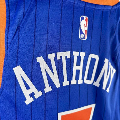 Camisa Carmelo Anthony Azul Masculina 2024 – Edição City