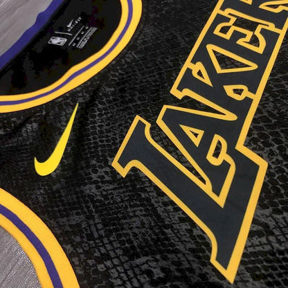 Camisa LeBron James Black Mamba versão masculina de jogador