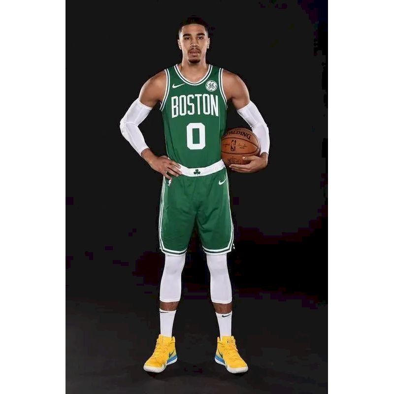 Camisa masculina verde Jayson Tatum versão jogador - Edição Ícone