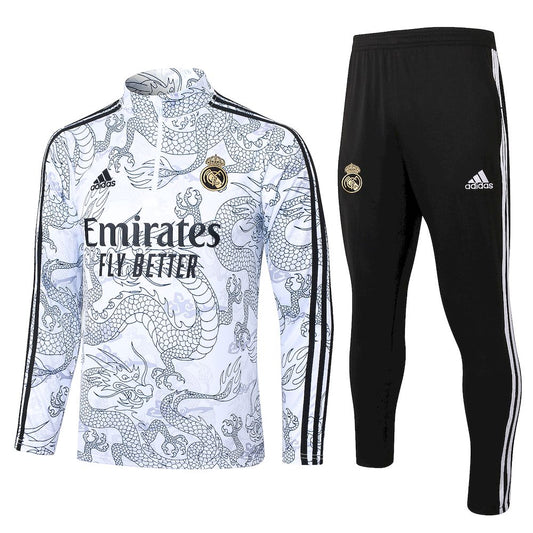Suéter e calça adulto com zíper médio Real Madrid 2023/24 815