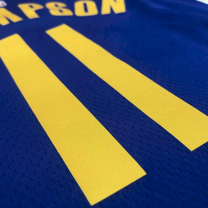 Camisa Klay Thompson Azul Masculina Versão Jogador – Edição Ícone