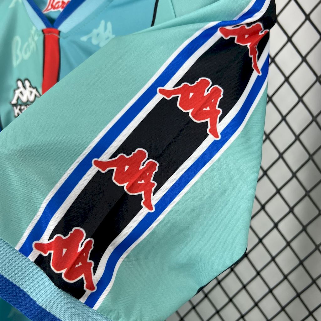 Camisa retrô alternativa do Barcelona 1995/97