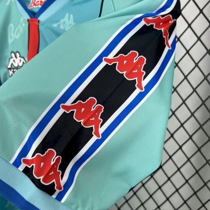 Camisa retrô alternativa do Barcelona 1995/97