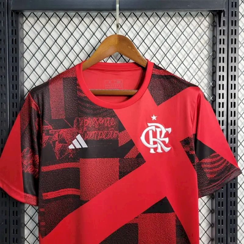 Camisa do Flamengo para o treino pré-jogo 2023/24