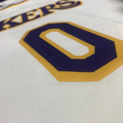 Camisa Kyle Kuzma branca masculina versão jogador