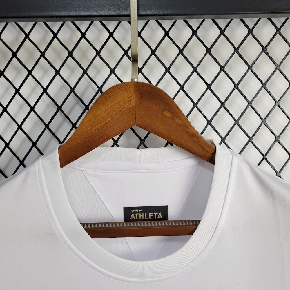 Men's Santos 2025/26 Pele 1.000 GOLS White Jersey