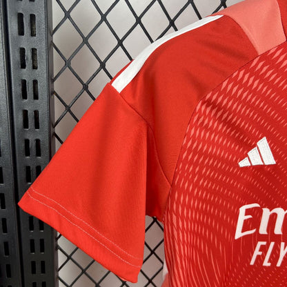 Real Madrid 2025/26 Orange Color Goalkeeper Kids Kit