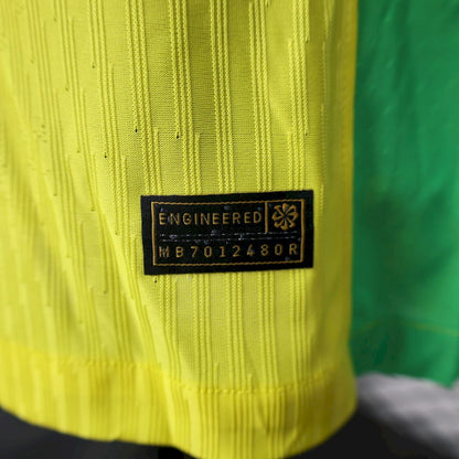 Camisa Brasil 2025/26 Home Manga Longa Versão Jogador