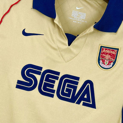 Camisa retrô reserva do Arsenal 2001/02