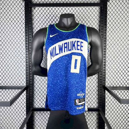 Camisa Damian Lillard Azul Masculina 2024 – Edição City