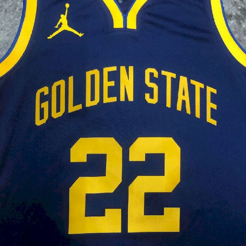 Men’s Andrew Wiggins Blue Team Jersey – Statement Edition