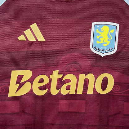 Camisa titular do Aston Villa 2025/26