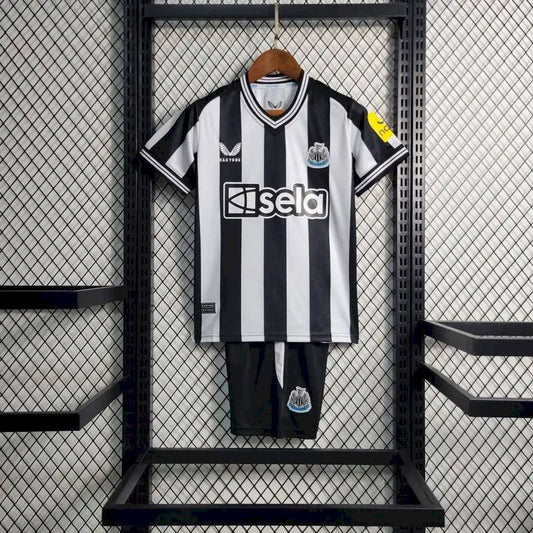 Newcastle United 2023/24 Home Kids Kit