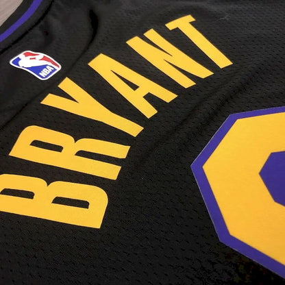 Camisa masculina Kobe Bryant 2020-21 preta versão Swingman – Noche Latina