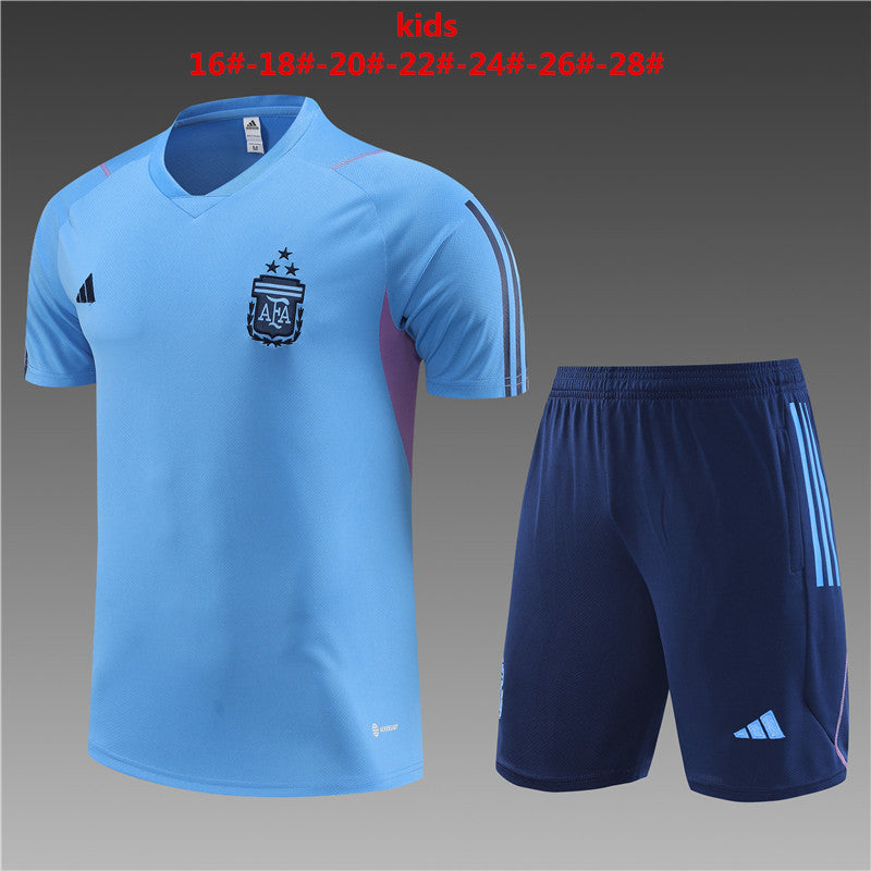 Camisa e short infantil Argentina 2023/24 14001
