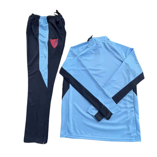Sevilla FC 2024/25 Half-Zip Adult Sweater+Pant SL