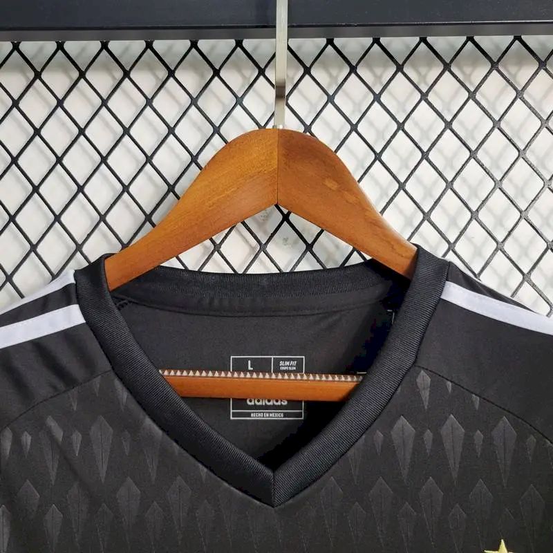 Men's Argentina 2023/24 Black Long Sleeve Jersey