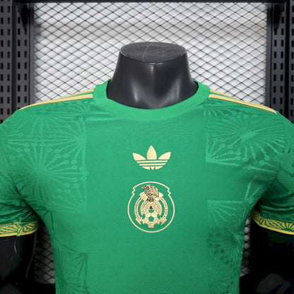 Camisa México Edição Especial Ouro-Verde 2025/26 Versão Jogador