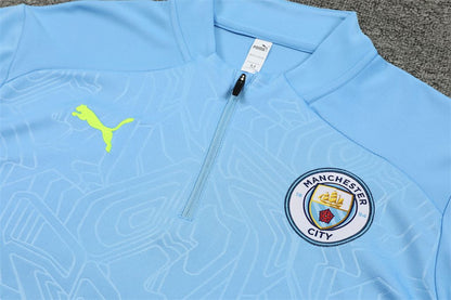 Suéter e calça Manchester City 2024/25 com zíper e meio zíper 14001