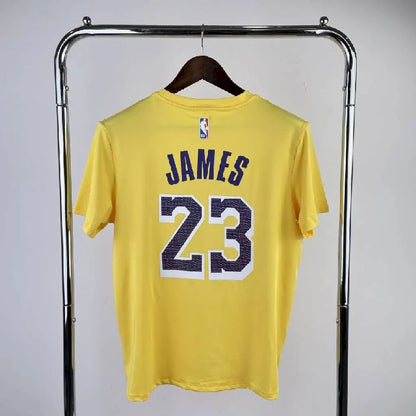 Men’s LeBron James Yellow Team T-shirt