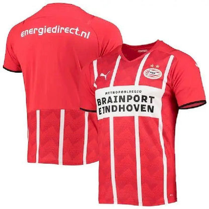 Camisa PSV Eindhoven Home 2021/22 Réplica Vermelha e Branca
