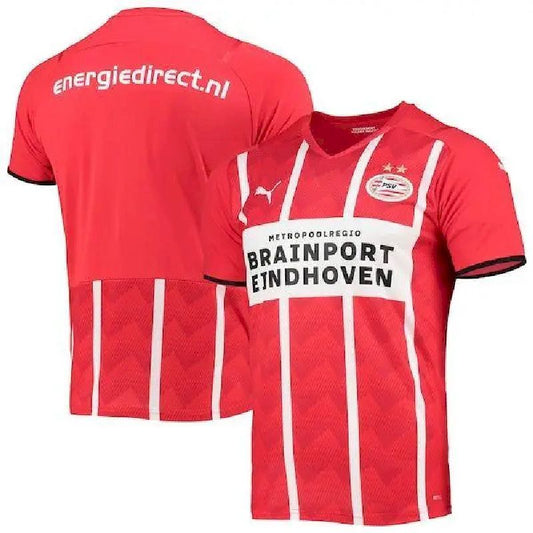 Camisa PSV Eindhoven Home 2021/22 Réplica Vermelha e Branca