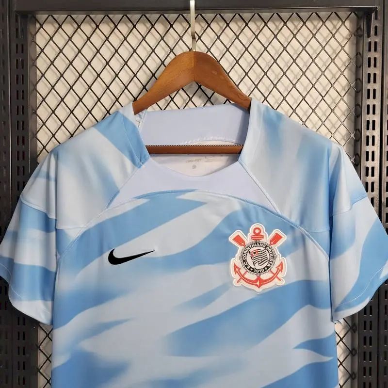 Men's Corinthians 2023/24 Goalkeeper Blue Boutique Jersey